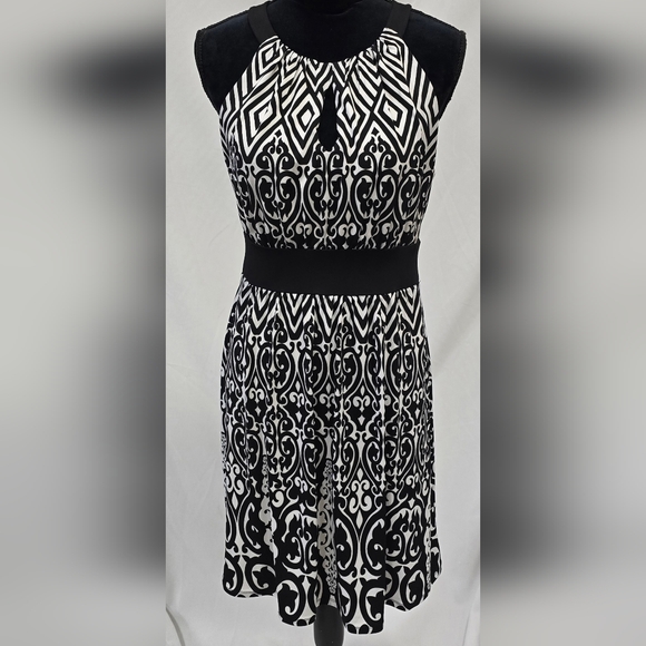 White House Black Market Dresses & Skirts - WHBM women S halter fit flare dress skater whimsy goth coastal  wedding